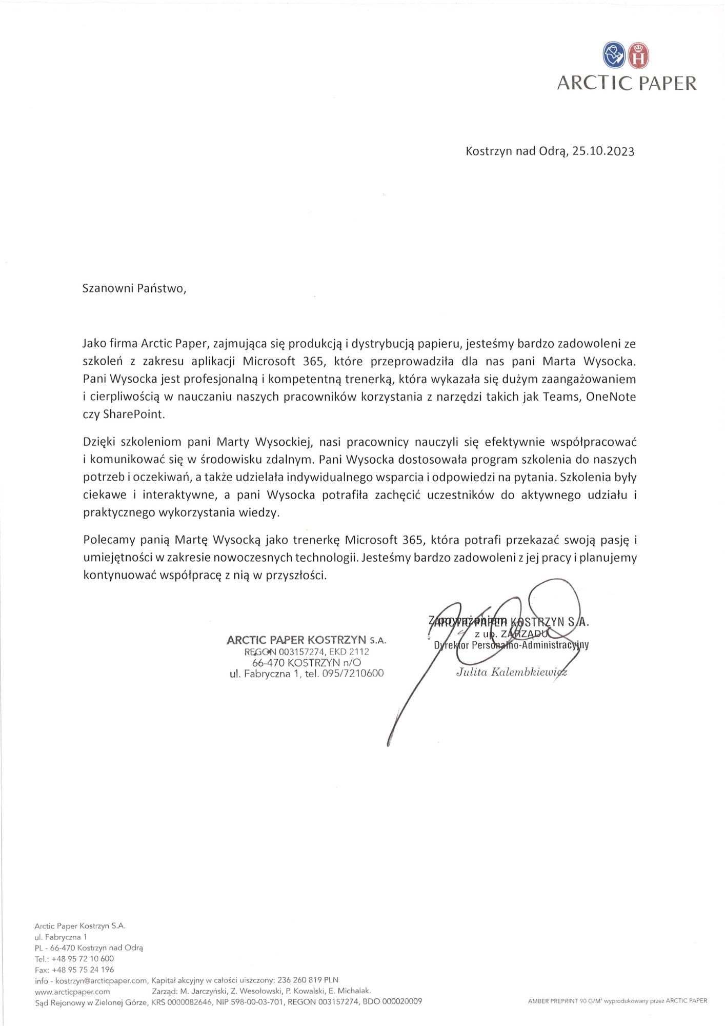 referencje
